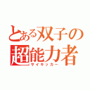 とある双子の超能力者（サイキッカー）