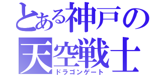 とある神戸の天空戦士（ドラゴンゲート）