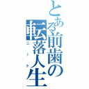 とある前歯の転落人生（ニート）