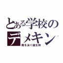 とある学校のデメキン（陸を泳ぐ超生物）