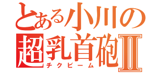 とある小川の超乳首砲Ⅱ（チクビーム）