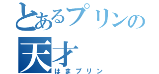 とあるプリンの天才（はまプリン）