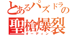 とあるパズドラの聖槍爆裂ボーイ（オーディン）