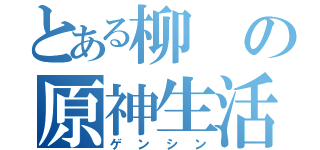 とある柳の原神生活（ゲンシン）