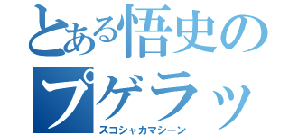 とある悟史のプゲラッチョ（スコシャカマシーン）