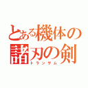 とある機体の諸刃の剣（トランザム）