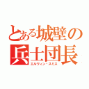 とある城壁の兵士団長（エルヴィン•スミス）