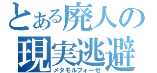 とある廃人の現実逃避（メタモルフォーゼ）