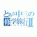 とある中三の修学旅行Ⅱ（トラベル）