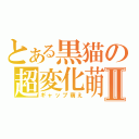 とある黒猫の超変化萌Ⅱ（ギャップ萌え）