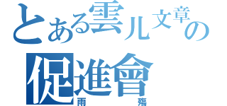 とある雲儿文章の促進會（雨殤）