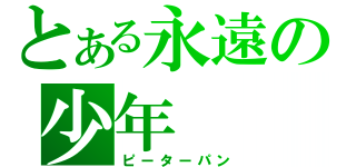 とある永遠の少年（ピーターパン）