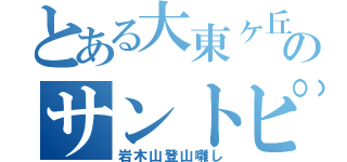 とある大東ヶ丘のサントピアホーム（岩木山登山囃し）