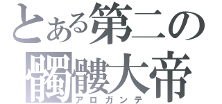 とある第二の髑髏大帝（アロガンテ）