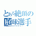 とある絶頂の庭球選手（エクスタシー）