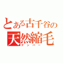 とある古千谷の天然縮毛（テンパー）