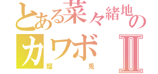 とある菜々緒地声主のカワボⅡ（瑠兎）