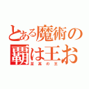 とある魔術の覇は王おう（至高の王）