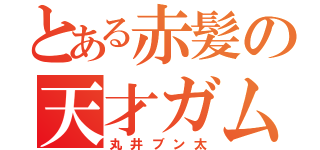 とある赤髪の天才ガム君（丸井ブン太）