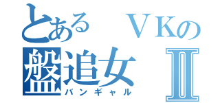 とある ＶＫの盤追女Ⅱ（バンギャル）