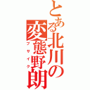 とある北川の変態野朗Ⅱ（ブサイク）