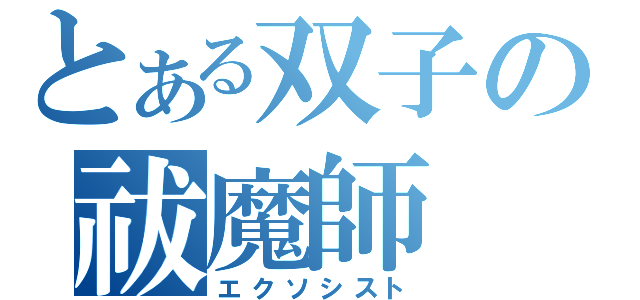 とある双子の祓魔師（エクソシスト）