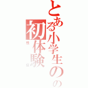 とある小学生の時のの初体験（性癖）