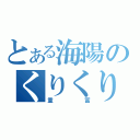 とある海陽のくりくり坊主（重冨）