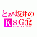 とある坂井のＫＳＧ⑫（ショットガン）