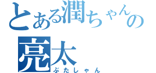 とある潤ちゃんの亮太（ぶたしゃん）