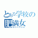 とある学校の肥満女（カワハラズカ）