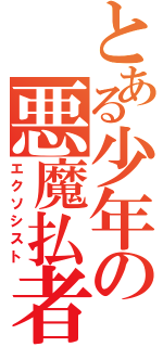 とある少年の悪魔払者（エクソシスト）