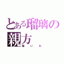 とある瑠璃の親方（強いわ）