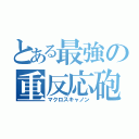 とある最強の重反応砲（マクロスキャノン）