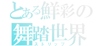 とある鮮彩の舞踏世界（ストリップ）