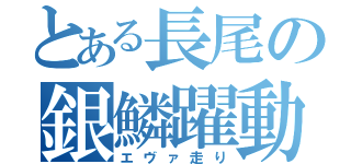 とある長尾の銀鱗躍動（エヴァ走り）