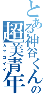 とある神谷くんの超美青年（カッコイイ）