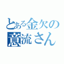 とある金欠の意流さん（）