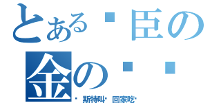 とある时臣の金の闪闪（妈斯特叫你回家吃药）