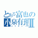 とある富也の小泉有理 Ⅱ（ユリポン）