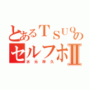 とあるＴＳＵＱのセルフホモⅡ（水元祥久）