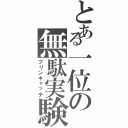 とある一位の無駄実験（プリンキャッチ）