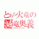 とある火竜の滅竜奥義（ドラゴンスレイヤー）