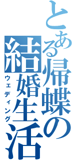 とある帰蝶の結婚生活（ウェディング）