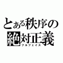 とある秩序の絶対正義（フルフェイス）