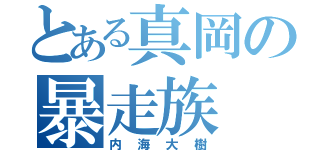 とある真岡の暴走族（内海大樹）