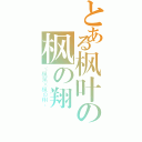 とある枫叶の枫の翔（ゞ楓葉×楓の翔、）