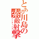 とある川島の索敵射撃（ハンティング）