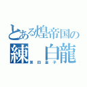 とある煌帝国の練 白龍（第四皇子）