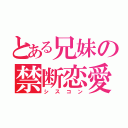 とある兄妹の禁断恋愛（シスコン）